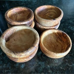 Trader Joe’s olive wood bowls bundle of 7